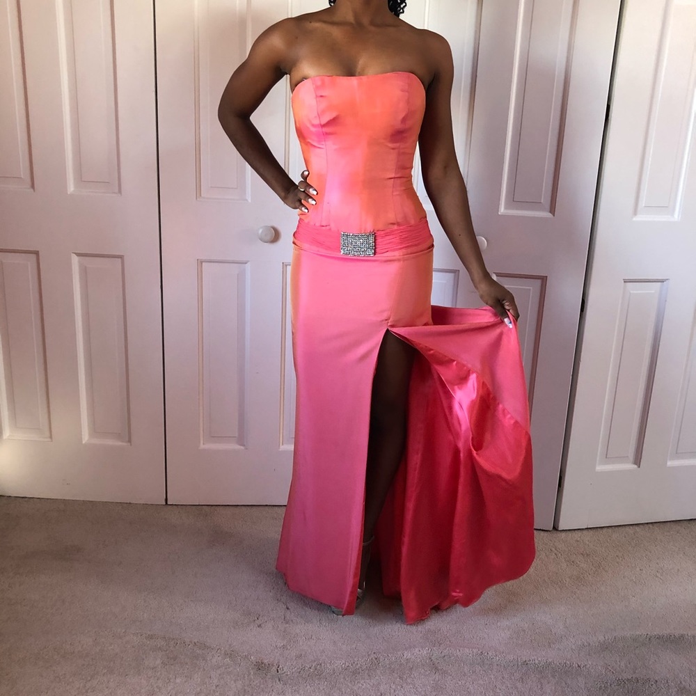 Coral Jovani Evening Dress - Picture 4 of 5